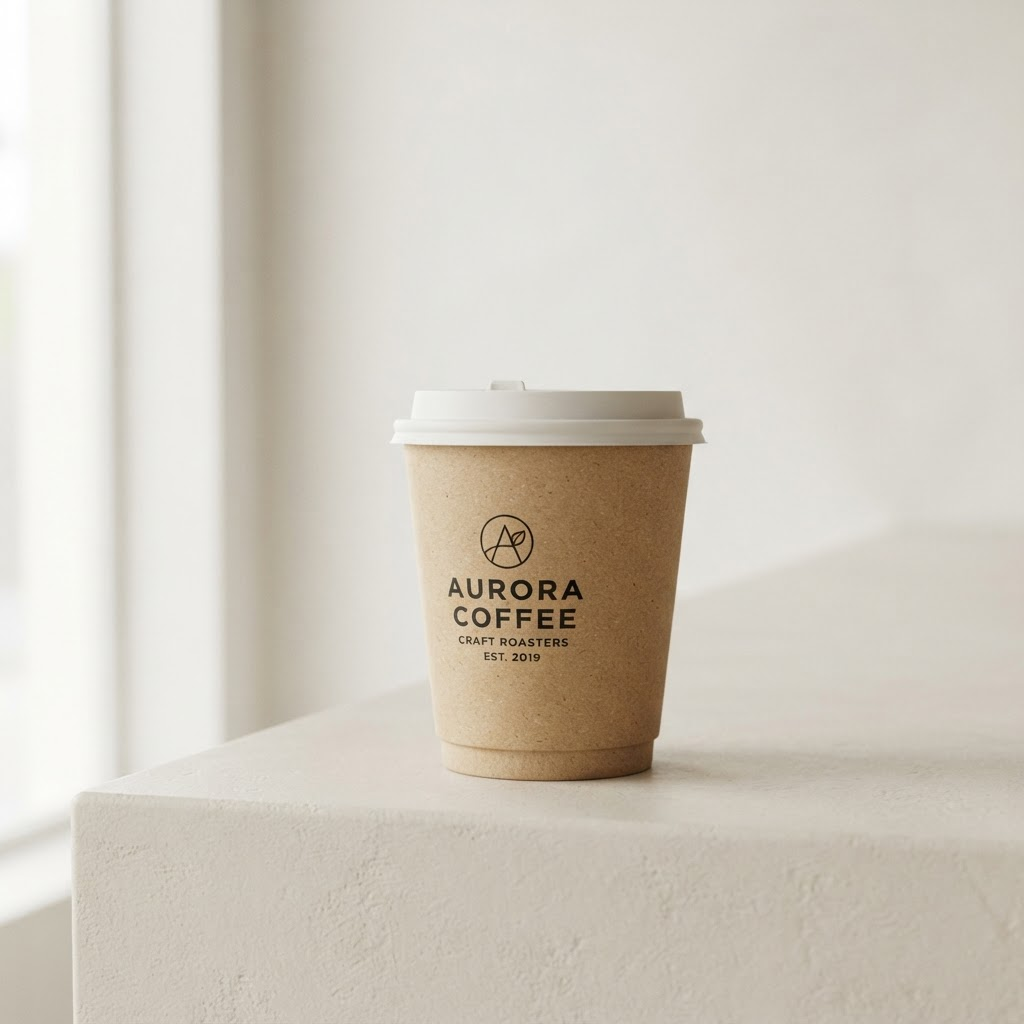 Kraft Coffee Cup Branding preview